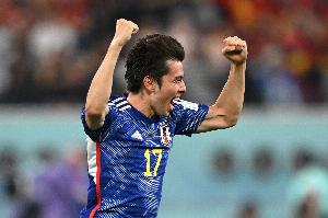 田中碧表示来欧洲踢球目标是为了世界杯,期待与古德蒙松对决